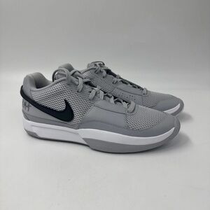 Nike Ja 1 TB Promo Shoes Mens 9.5 Gray Black Basketball Rare  HJ7386-003